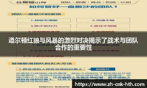 道尔顿红狼与风暴的激烈对决揭示了战术与团队合作的重要性